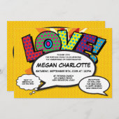 バプテスマ《キリスト教》洗礼式や命名式ラブモダンおもしろい漫画 招待状 (正面/裏面)