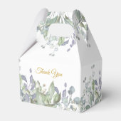 バプテスマ《キリスト教》洗礼式や命名式ローレルガーランド金ゴールドクロス フェイバーボックス (裏面サイド)