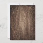 バプテスマ《キリスト教》洗礼式や命名式ヴィンテージひまわり枠 招待状 (裏面)