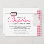 バプテスマ，《キリスト教》洗礼式や命名式，献身招待状 招待状 (正面/裏面)