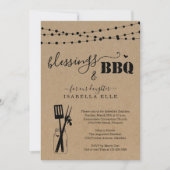 バプテスマ/《キリスト教》洗礼式や命名式BBQパーティー 招待状 (正面)