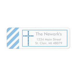 バプテスマ |ブルークロス住所 シール