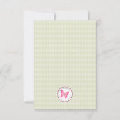 バプテスマ·ラム 招待状 (裏面)