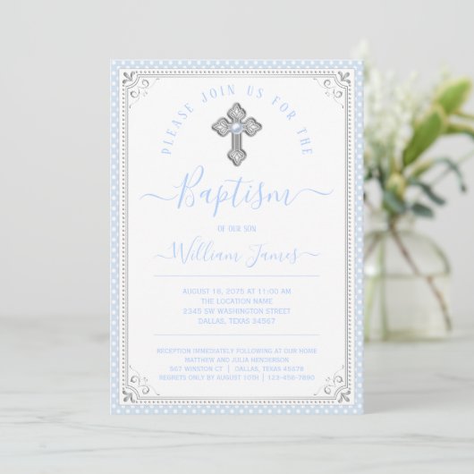 バプテスマ 招待状 (スタンド正面)