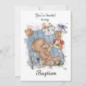 バプテスマ 招待状 (正面)