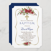 バプテスマ 招待状 (正面/裏面)