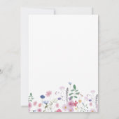 バプテスマ 招待状 (裏面)