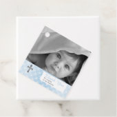 バプテスマ |男の子の永遠リングや輪が写真を交差 フェイバータグ (インサイチュ)