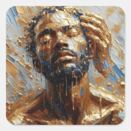 バプテスマ – Jesus Series Art Collection スクエアシール