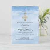 バプテスムブルーバラ 招待状 (スタンド正面)