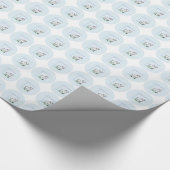 バプテスムブルーボーイラム、カスタマイズ可能 ラッピングペーパー (角)