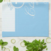 バプテスムブルー神の子,カスタマイズ キッチンタオル (折り畳み)