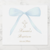 バプテスムブルー スパークリングワインラベル (シングルラベル)