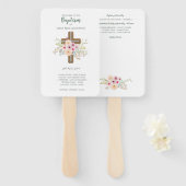 バプテスムプログラムファン – テンプレート分野 ハンドファン (正面&裏面)