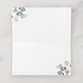 バプテスユーカリプトゥスゴールデンフローラ座席表 プレイスカード (内部開封)