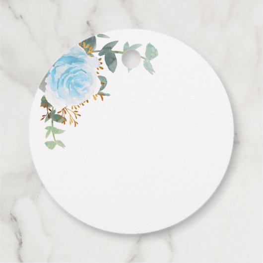 バプテスユーカリプトゥスライトブルー感謝していフローラユー フェイバータグ (裏面)