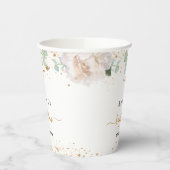 バプテスユーカリ白金ゴールドフローラ 紙コップ (左)