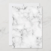 バプテスユーカリ緑金ゴールド大理石 招待状 (裏面)