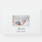 バプテスユーカリ青フローラ少年の写真 ゲストブック (裏面)