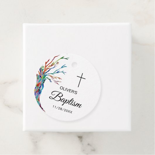 バプテパーソナライズされたィス《キリスト教》洗礼式や命名式 フェイバータグ (インサイチュ)