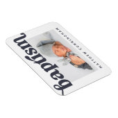 バプテモダンィはっきりしたシンプルス・ マグネット (右側)