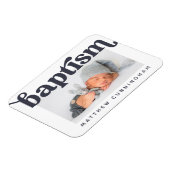 バプテモダンィはっきりしたシンプルス・ マグネット (左側)