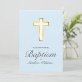 バプテモダンィス式フェイク金箔クロス 招待状 (スタンド正面)