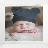 バプテーム・アクアレル・クールヌ・デ・フェイラージュ 三つ折り招待状 (内部中)