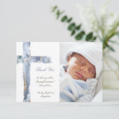 バプテ感謝していマスは青い十字架を塗る 招待状 (スタンド正面)