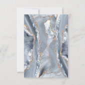 バプテ感謝していマスは青い十字架を塗る 招待状 (裏面)