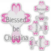 バプテ賛美ィスステッカー シール (正面)