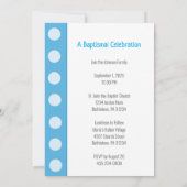 バプテ賛美ィス招待状 招待状 (裏面)