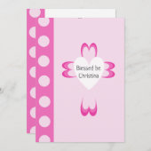 バプテ賛美ィス招待状 招待状 (正面/裏面)