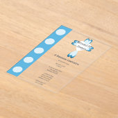 バプテ賛美ィス アクリル招待状 (レイダウン)