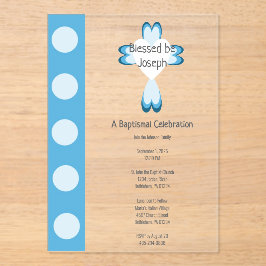 バプテ賛美ィス アクリル招待状