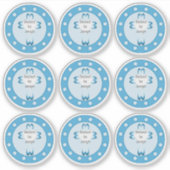 バプテ賛美スステッカー シール (正面)