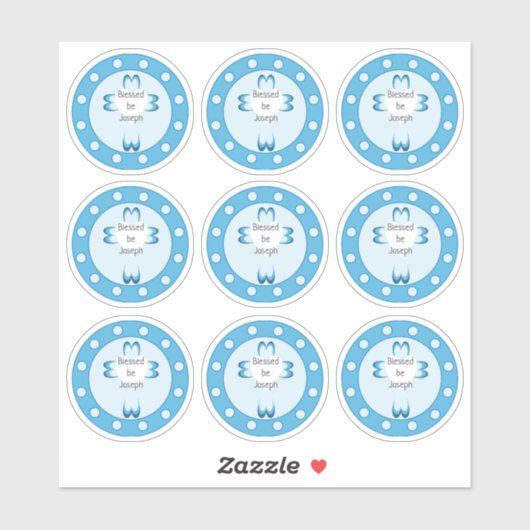 バプテ賛美スステッカー シール (シート)