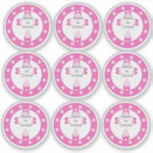 バプテ賛美スステッカー シール (正面)