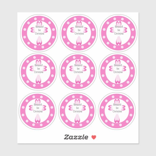 バプテ賛美スステッカー シール (シート)