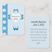 バプテ賛美ス祈りの言葉カード コーリングカード (正面/裏面)