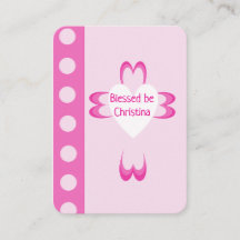 バプテ賛美ス祈りの言葉カード