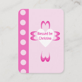 バプテ賛美ス祈りの言葉カード コーリングカード