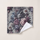 バプホメットのブーケ – ゴシックビクトリアン様式 バスタオルセット (ウォッシュタオル)