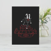 バプホメットサタニックヤギペンタグラムゴシッククロウマンズ シーズンカード (スタンド正面)