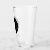 バプホメット黒緑ガラス タンブラーグラス (左)