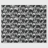 バプホメット・ゴシック・ラヴェンスと猫 ラッピングペーパー (フラット)