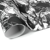 バプホメット・ゴシック・ラヴェンスと猫 ラッピングペーパー (ロールコーナー)