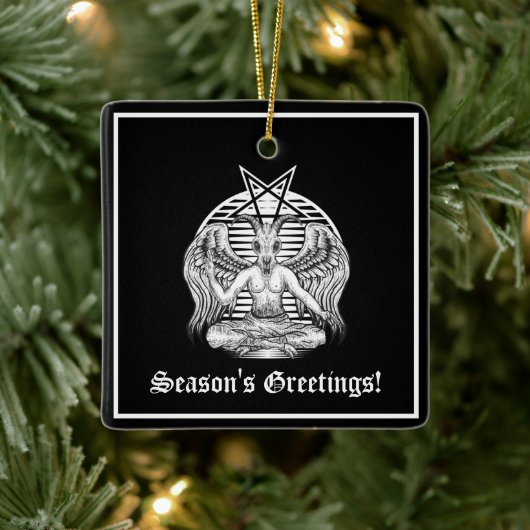 バプホメット・サタン セラミックオーナメント (ツリー)