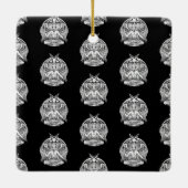 バプホメット・サタン セラミックオーナメント (裏面)