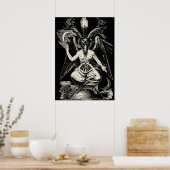 バプホメット ポスター (キッチン)